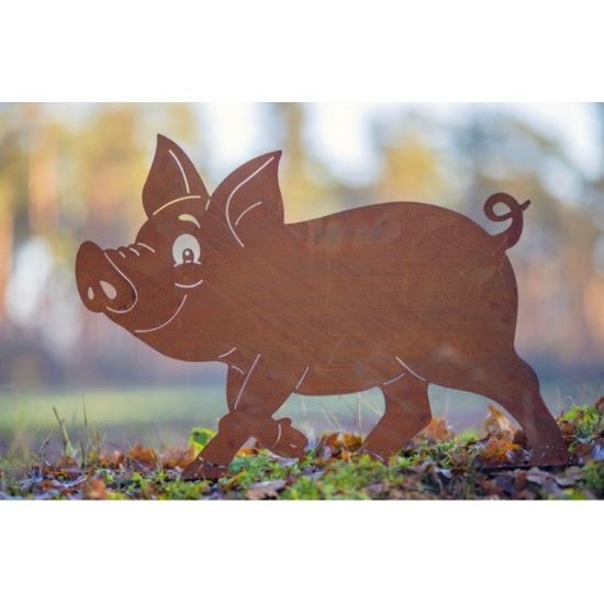 lustiges Schwein als Gartenfigur XL 70 cm breit 


Höhe: 47 cm
Breite: 70 cm