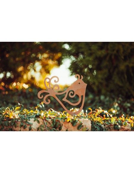 Lustiges Vögelchen zum Hängen - Höhe 22 cm