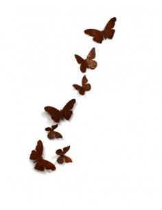 Schmetterlinge Schmetterling an Nagel - Breite 19,5 cm Schmetterling an einem kleinen Stecker.
Breite 19,5 cm
 2