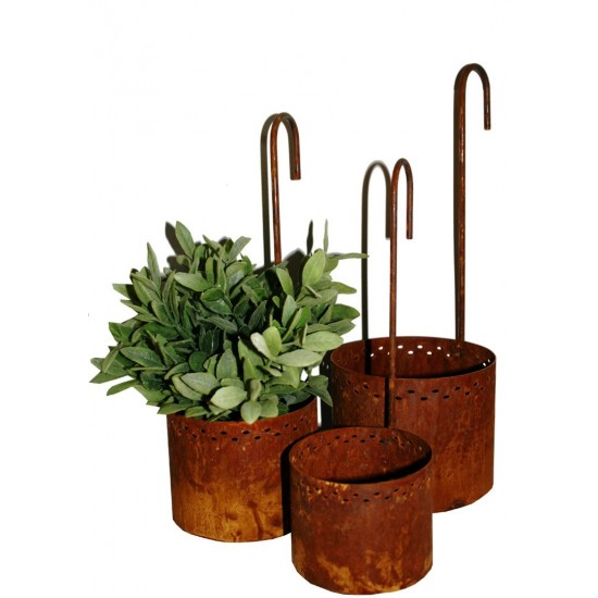 Frühling / Ostern 3 tlg. Schöpflöffelset -Chefkoch-  3 tlg. Schöpflöffelset -Chefkoch-
Rostige Schöpfkellen zum Bepflanzen
3 ver