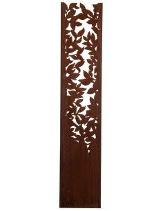 Start Deko Stele Komorebi mit Blattauschnitten - Höhe 200 cm
