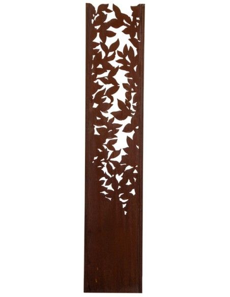 Start Deko Stele Komorebi mit Blattauschnitten - Höhe 200 cm 