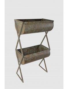 Pflanzenständer - Jonah - ant. grün