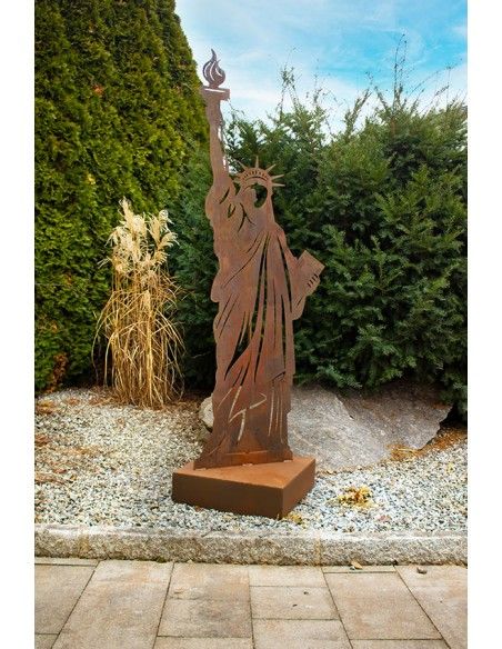 Freiheitsstatue aus Metall - Höhe 200 cm