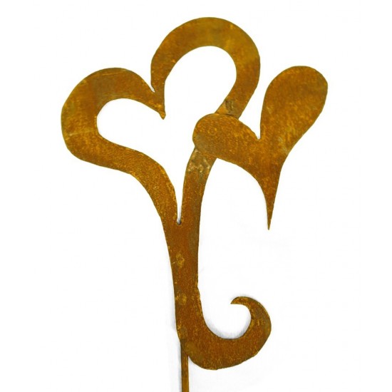 Start Herz 2in1 Herzstecker Liebe In wahrer Liebe vereint
Stecker mit 2 Herzen
Länge inkl. Stab50 cm
