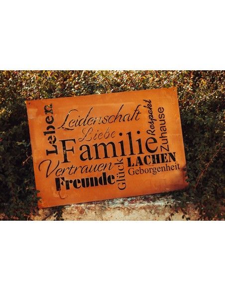 Spruchtafel - Familie - Breite 60 cm