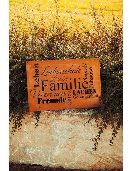 Spruchtafel - Familie - Breite 60 cm