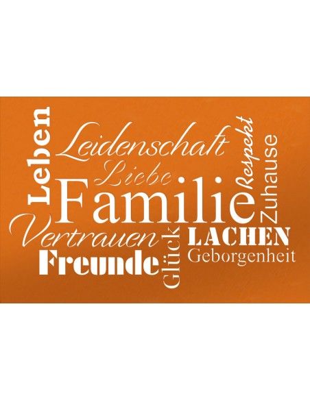 Familie, Liebe, Leidenschaft, Leben, Vertrauen, Freunde, Glück, Lachen