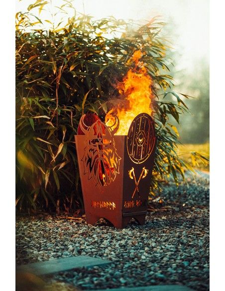Wikinger Feuerkorb - Valhalla - Höhe 77 cm Wikinger Feuerkorb - Valhalla - Höhe 77 cm