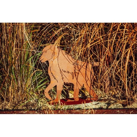 Edelrost Affe Fridolin - Breite 42 cm