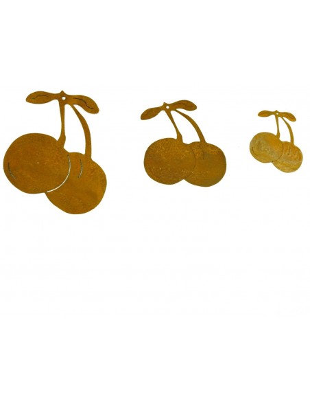 Kirschen aus Metall als Herbstdeko