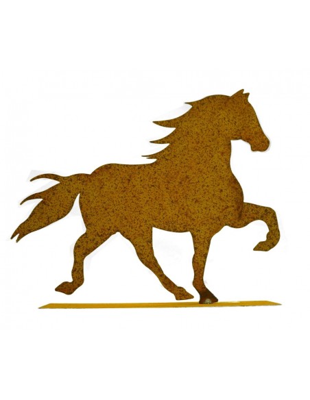 Pferde + Esel Edelrost Pferd (Friese) klein 30 cm lang klenes Edel-Rost Pferd als Tischdeko oder Fensterbank geeignet
30 cm brei