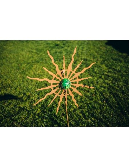Gartenstecker Sonnenkugel inkl. Glaskugel