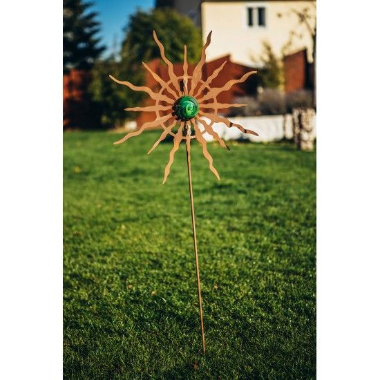 Gartenstecker Sonnenkugel inkl. Glaskugel