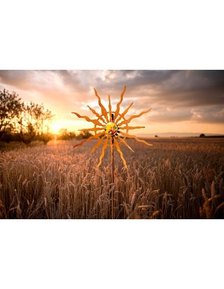 Gartenstecker Sonnenkugel inkl. Glaskugel