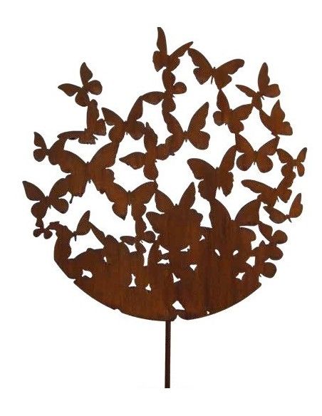 Skulpturen - Rostsäulen und Stelen Skulptur - Schmetterlinge im Bauch - Ø 87 cm Skulptur Schmetterlinge im Bauch
Kennst du noch