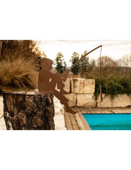 Angler Kantenhocker - zum Anschrauben - Höhe 40 cm