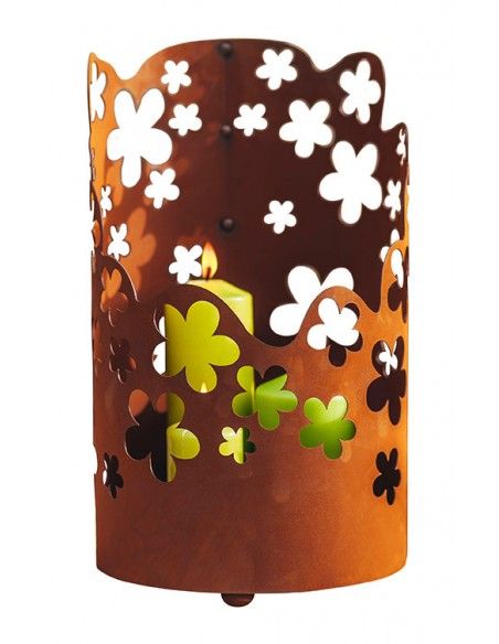 Windlicht - Blumenregen - Ø 24 cm