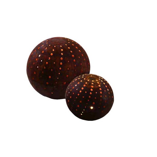 30 cm Kugeln Kugel ganz Ø 30cm mit Pünktchenmuster u. Öffnung - Dots 
Kugel ganz,
Ø 30cm
mit Pünktchenmuster u. Öffnung unten
