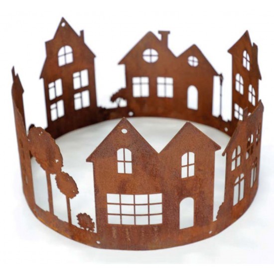 Start Lichthäuser Deko Ring 47 cm Ø - Lichthaus zum Stellen und Aufhängen 
Durchmesser 47 cm
Höhe 28 cm
