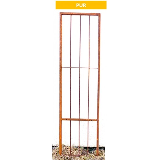 Rosenbögen und Rankhilfen Rost Rosenbogen pur Seitenteil A Höhe 160,5 cm x Breite 44 cm Mit unserem Rosenbogen Bausatz zum selbe