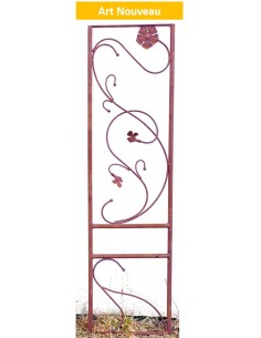 Rost Rosenbogen Art Nouveau Höhe 225 x 100 cm 2