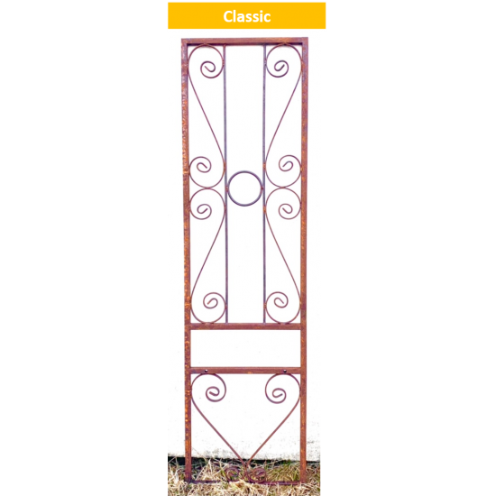 Rosenbogensystem Classic Rost Rosenbogen Classic Höhe 225 x Breite 100 cm Rost Rosenbogen Classic Höhe 225 x 100 cm