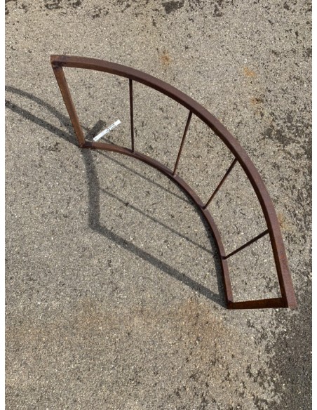 Rosenbogensystem Classic Rost Rosenbogen Classic mit Kronenspitze Höhe 225 x 125 cm Rost Rosenbogen Classic mit Kronenspitze Höh