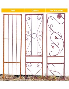 Rost Rosenbogen Classic mit 2 Lilienspitzen Höhe 225 x 150 cm 2