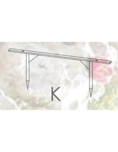 Rosenbogensystem Pur Bodenanker für Rosenbogen Baukastensystem Pur - Classic oder Art Nouveau 
Bodenanker für unser Rosenbogen- 2