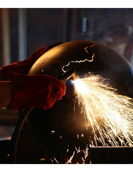 Gartendeko Rost Edelrost Kugelvase - Ø 50 cm Durchmesser 50 cm