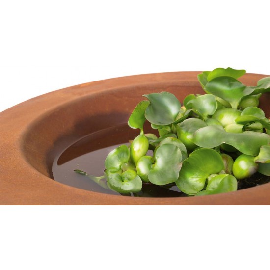 Gartendeko Rost Doppelwandige Rost Schale mit angeschweißtem Standring - Durchmesser 50 cm 
Durchmesser 50 cm

