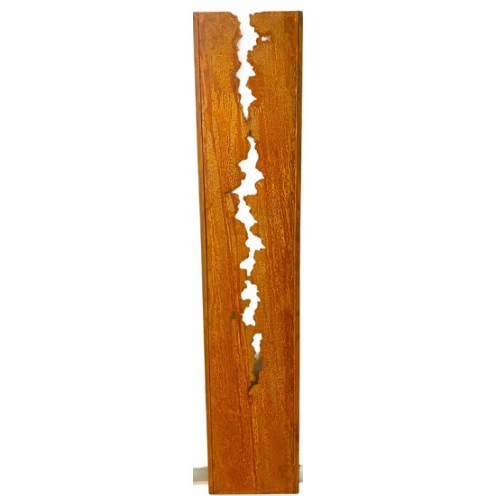 Sichtschutz Schmal bis 50 cm Sichtschutz schmal mit Riss Höhe 200 cm - Deko Stele für Hauseingänge Dieser schmale Sichtschutz  i