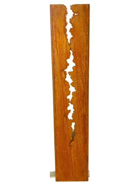 Sichtschutz Schmal bis 50 cm Sichtschutz schmal mit Riss Höhe 200 cm - Deko Stele für Hauseingänge Dieser schmale Sichtschutz  i