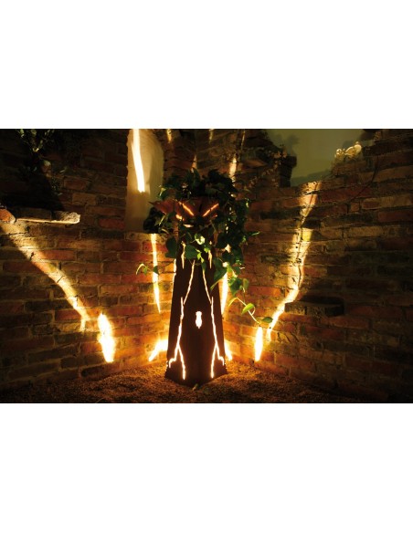 trapezförmige Säulen Säule Trapez Mystik 116,5 cm hoch inkl. Schale Gesamthöhe inkl. Schale: 116,5 cm
Breite: 44 cm x 44 cm
Sä