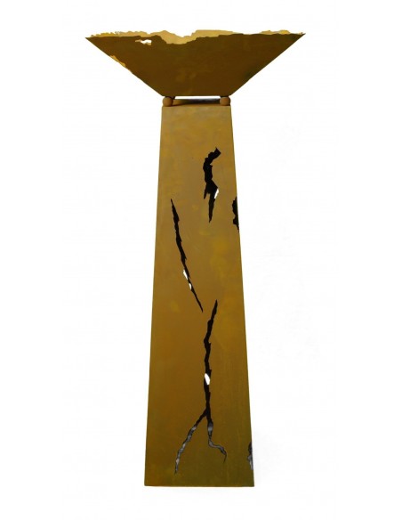 trapezförmige Säulen Säule Trapez Mystik 116,5 cm hoch inkl. Schale Gesamthöhe inkl. Schale: 116,5 cm
Breite: 44 cm x 44 cm
Sä