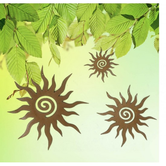 Sonnen zum Basteln mit Metall