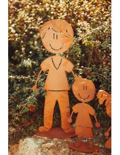 Doodle Familie - Papa Hans groß - Höhe 51,5 cm 2