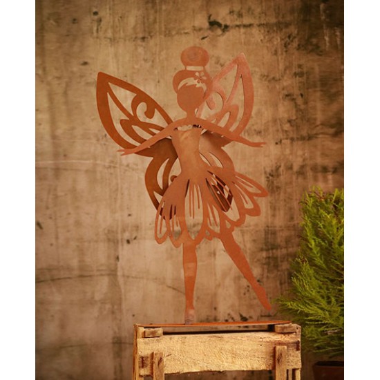 Edelrost Ballerina-Fee Dahlia - Höhe 54 cm