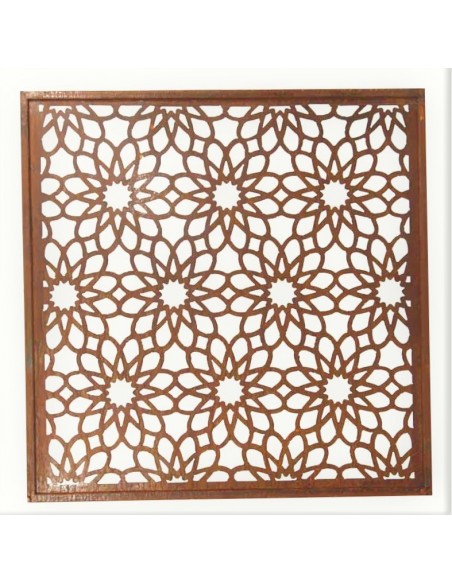 Sichtschutzwände und Paravents Sichtschutzwand - Tequila Sunrise - Höhe 120 x Breite 120 cm Die quadratische Sichtschutzwand "Te