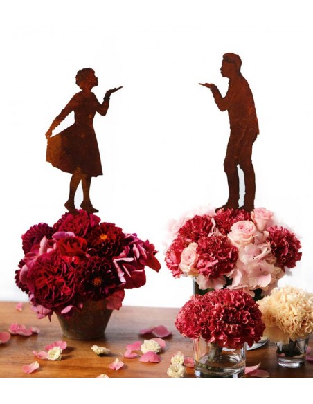 Gartendeko Rost Kleine Mila mit Kusshand auf kurzem Stab, Höhe 26 cm, Stab ca. 15 cm 
Kleine Mila mit Kusshand auf kurzem Stab
 Gartendeko Rost Kleine Mila mit Kusshand auf kurzem Stab, Höhe 26 cm, Stab ca. 15 cm 
Kleine Mila mit Kusshand auf kurzem Stab