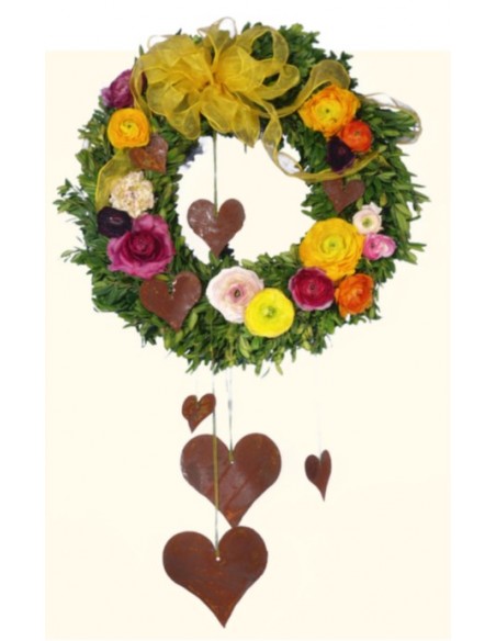 Gartendeko Rost Set mit 24 Metall Herzen zum Aufhängen - DRM 11 - 15 cm Ø - groß 
24 kleine Herzen zum Aufhängen im Set
In 3 G Gartendeko Rost Set mit 24 Metall Herzen zum Aufhängen - DRM 11 - 15 cm Ø - groß 
24 kleine Herzen zum Aufhängen im Set
In 3 G