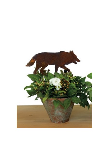 Gartendeko Rost Gartenstecker Böser Wolf - 20 cm breit - groß 
Höhe 10 cm
Breite 20 cm
zzgl. Stecker 7 cm Gartendeko Rost Gartenstecker Böser Wolf - 20 cm breit - groß 
Höhe 10 cm
Breite 20 cm
zzgl. Stecker 7 cm