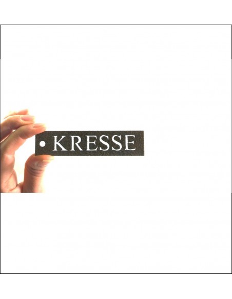 Kräuterstecker Kräuterschild - Kresse Länge: 10cm
Breite: 2cm

