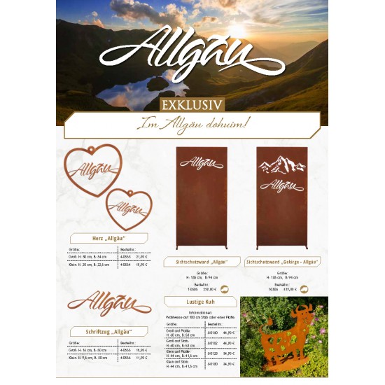 Weihnachtsdeko Metallmichl Deko Katalog 2021 - Gartendeko - Sichtschutz und Kostenloser Gartendeko Katalog vom Metallmichl für d