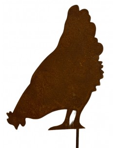 Start Pickendes Huhn auf kurzem Stab - Höhe 39 cm