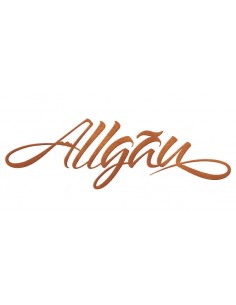 Großer Edelrost Schriftzug - Allgäu - Breite 50 cm