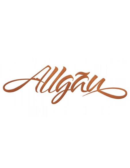 Großer Edelrost Schriftzug - Allgäu - Breite 50 cm Großer Edelrost Schriftzug - Allgäu - Breite 50 cm