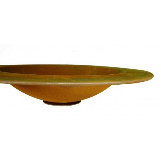 runde Pflanzschalen Runde Rost Deko Pflanzschale 60 cm mit Rand 9 cm - wasserdicht 
Diese runde Rostdeko Pflanzschale mit 60 cm
