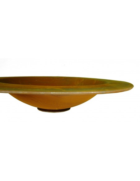 runde Pflanzschalen Runde Rost Deko Pflanzschale 60 cm mit Rand 9 cm - wasserdicht 
Diese runde Rostdeko Pflanzschale mit 60 cm